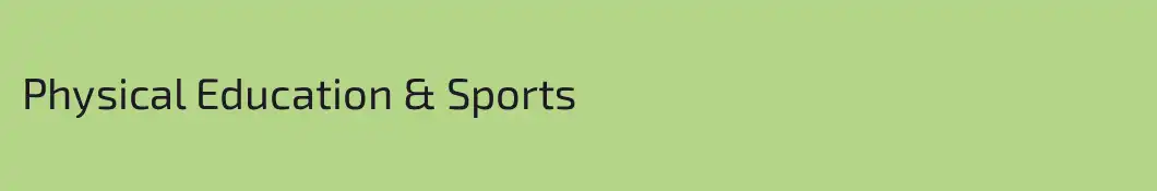Physical Education & Sports